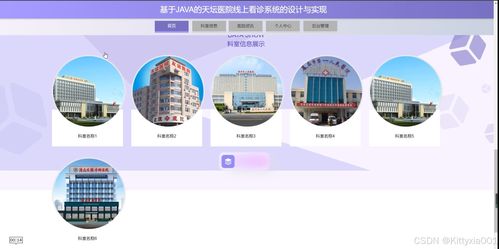 天坛医院线上看诊系统的设计与实现 基于JSP与Java的建筑智能化探索